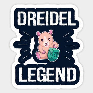 Dreidel Legend Sticker